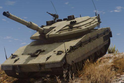 Merkava Mk.IV Israeli MBT [Custom weapons | Add-On]